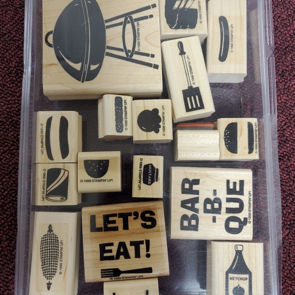 Stampin up BBQ set of 17 - Picture 1 of 1